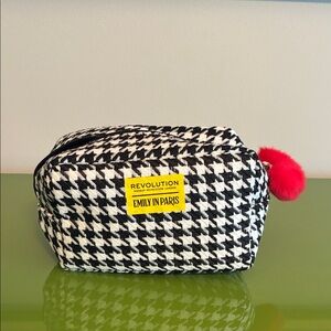 Emily in Paris zip up makeup pouch